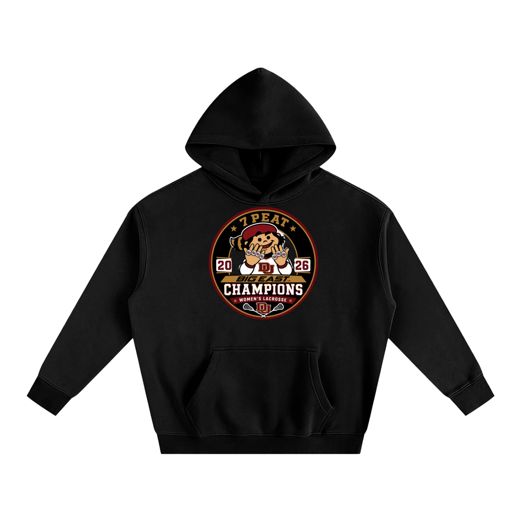 7-PEAT Oversize Fleeced Hoodie #2