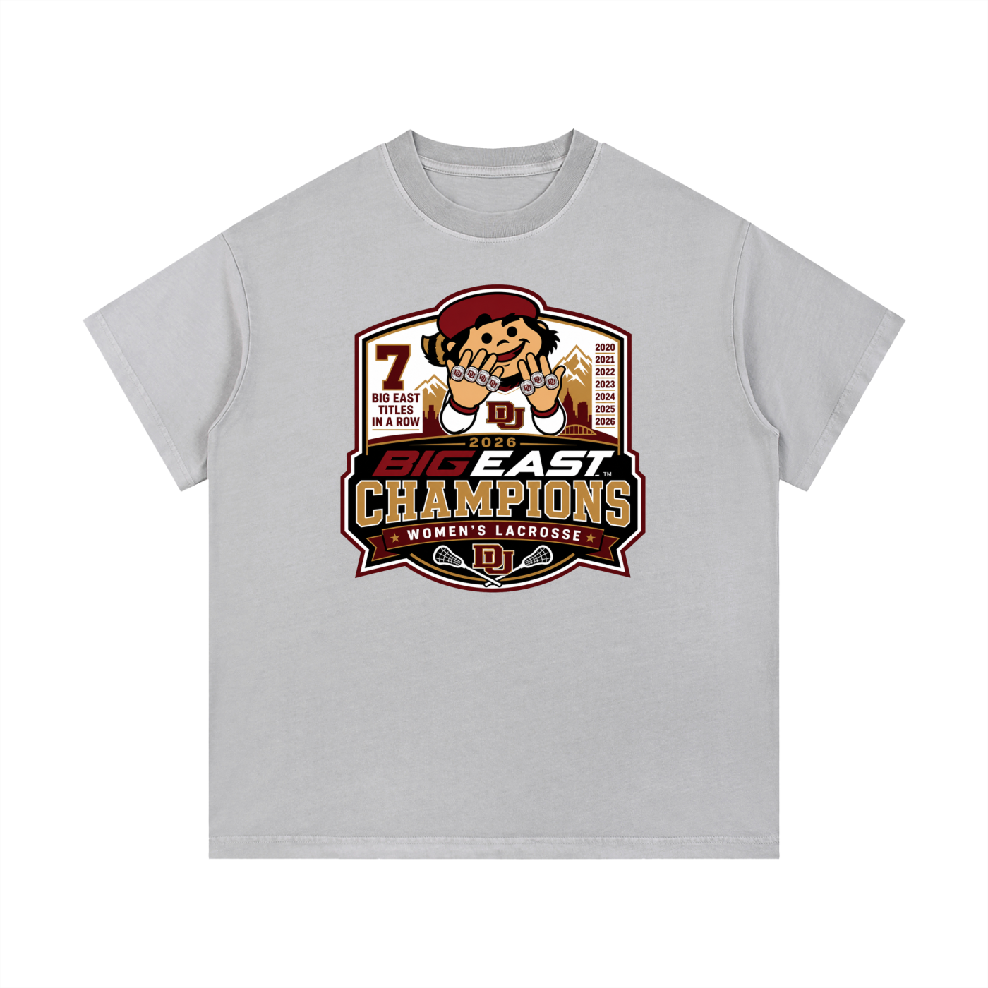 7-PEAT Vintage Wash Cotton T-Shirt
