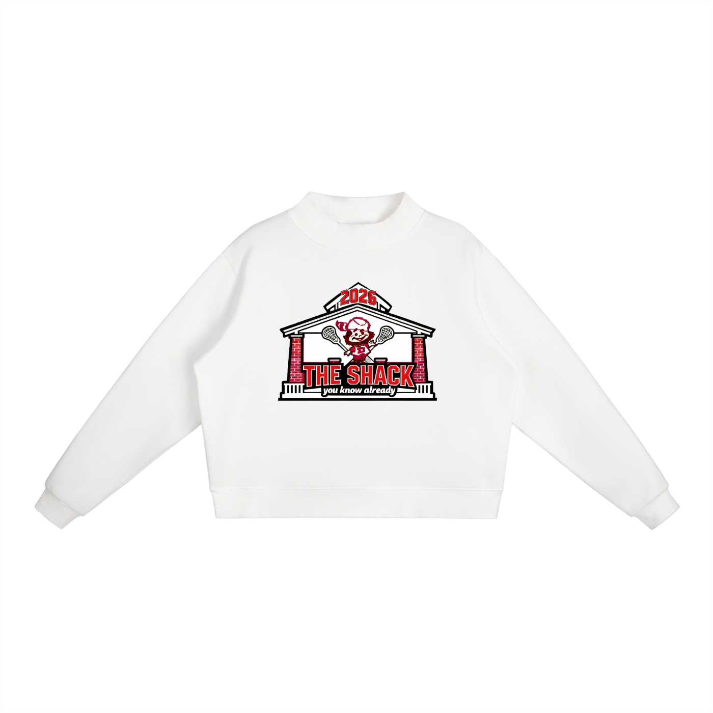 The OG Shack Mock-Neck Crew Sweatshirt