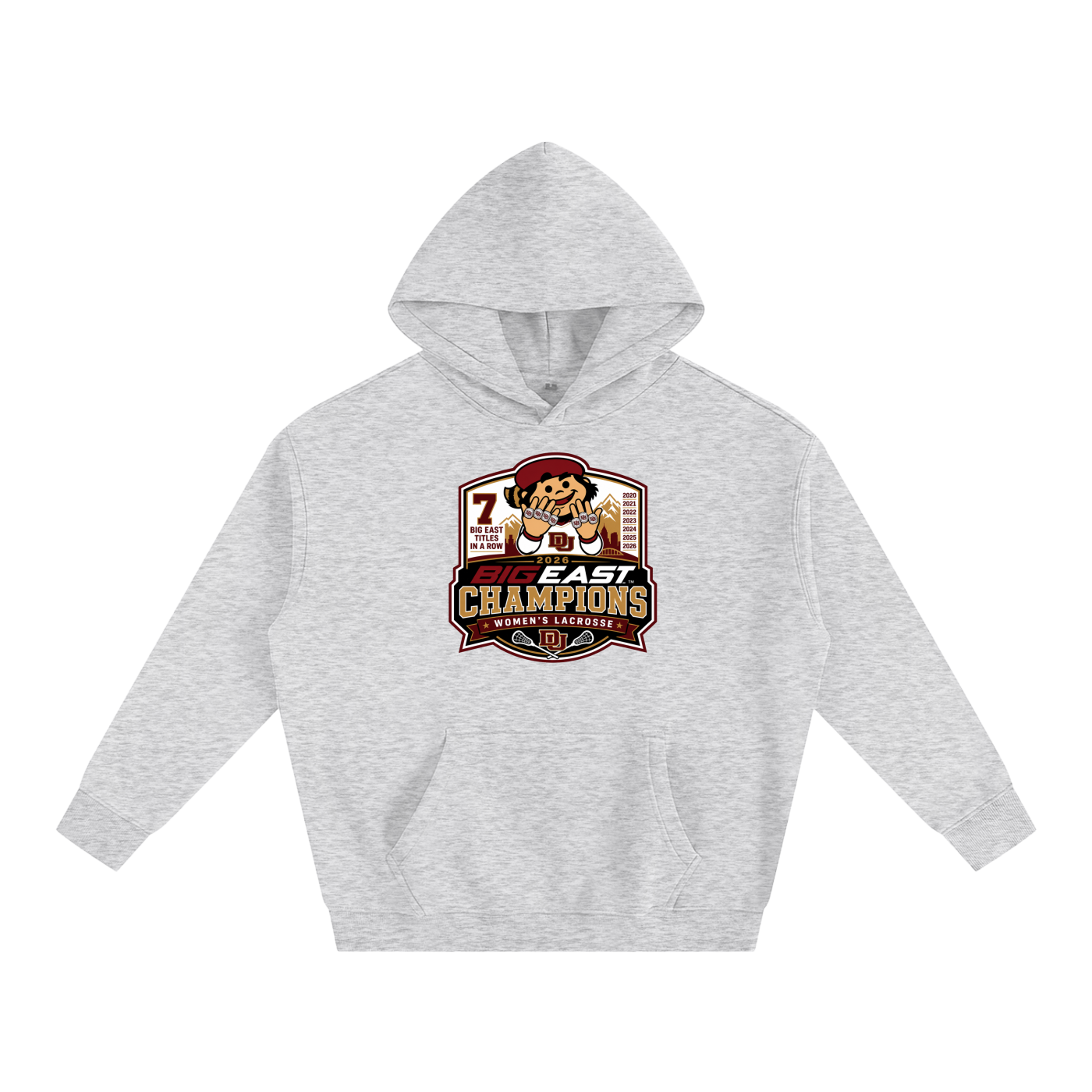 7-PEAT Oversize Fleeced Hoodie