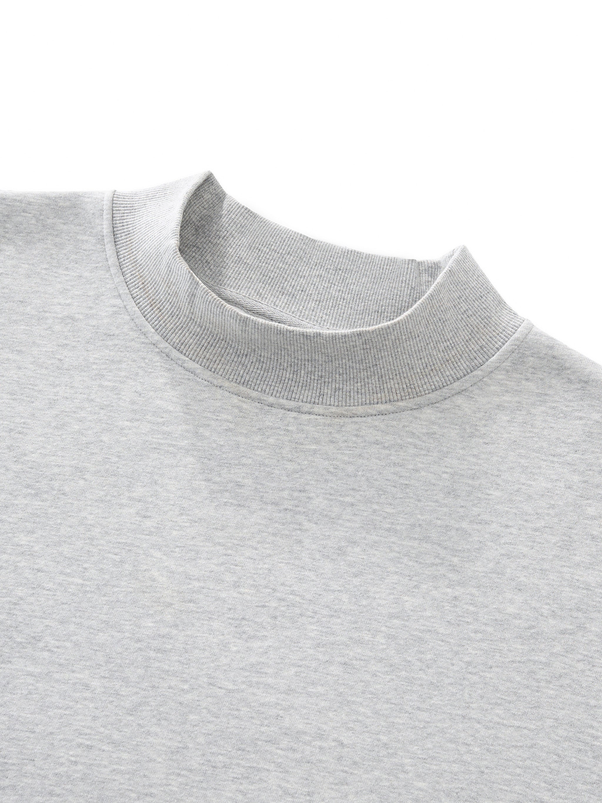 7-PEAT Mock-Neck Crew Sweatshirt